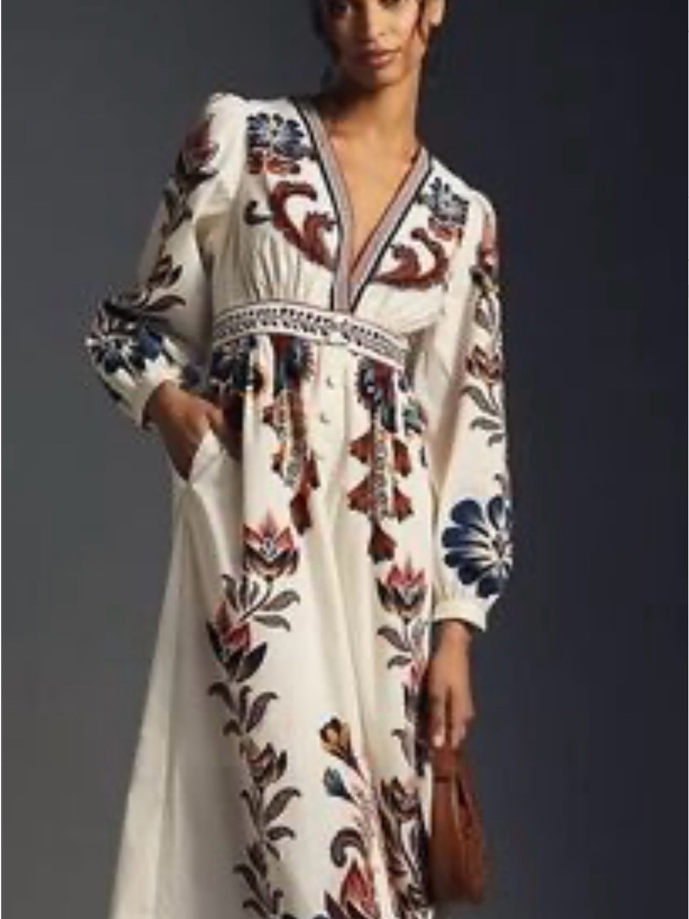 Farm Rio maxi dress XS petite